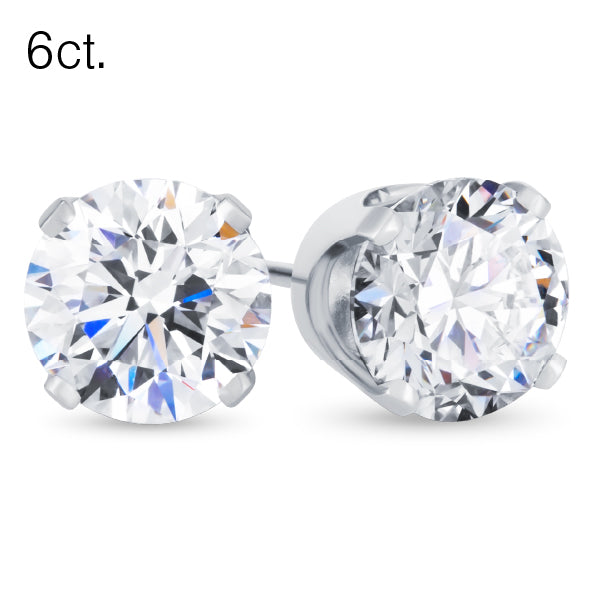 6.00 ctw. Diamond Stud Earrings
