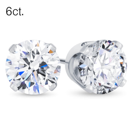 6.00 ctw. Diamond Stud Earrings